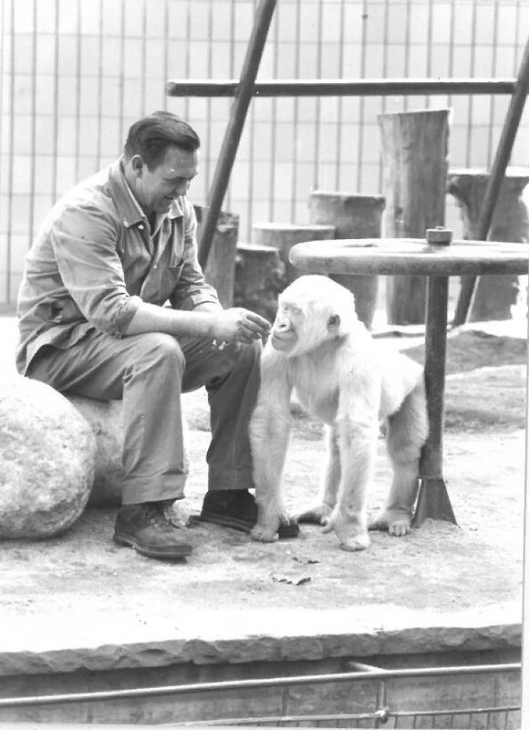 Floquet de Neu amb el seu cuidador