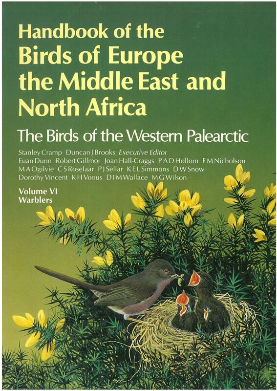 Handbook of the Birds of Europe the Middle East and North Africa. Volume VI